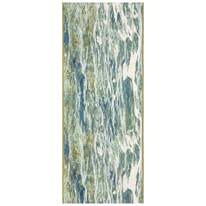 Harrelson Caribe Indoor/Outdoor Mat, Tapis de couloir 1 pi 11 po x 4 pi 11 po