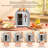Toaster 2 Slice, Stainless Toaster LCD Display&Touch Button, 50% Faster Heating Speed, Wide Slots-103877022