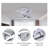 Janyia 1 - Light 10.23" Unique/Statement Geometric LED Semi Flush Mount-1665871969