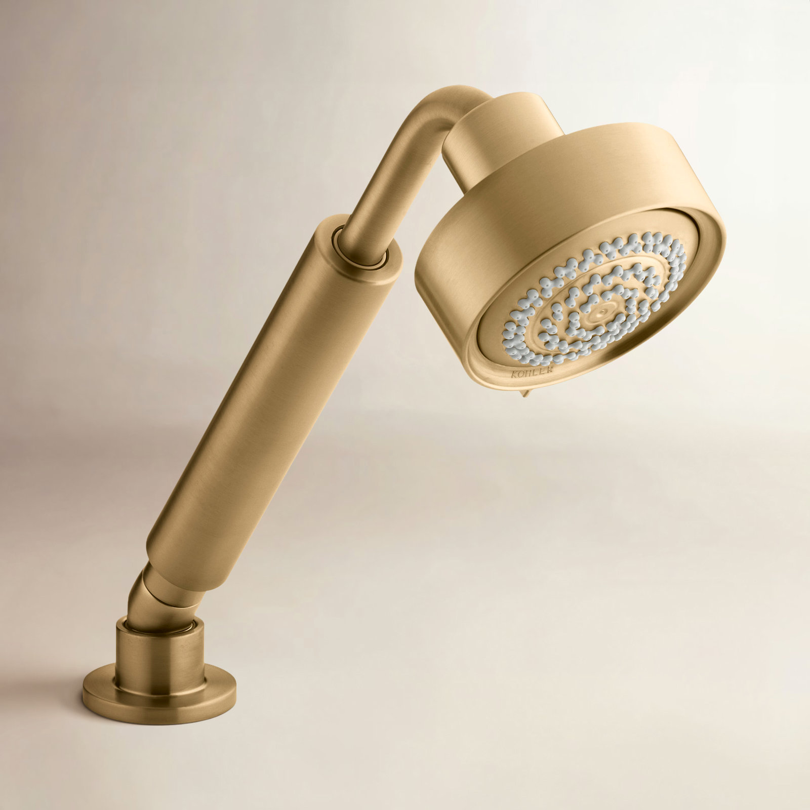 Purist 1.75 GPM 3-Way Massage Handheld Shower Head, Vibrant Moderne Polished Gold