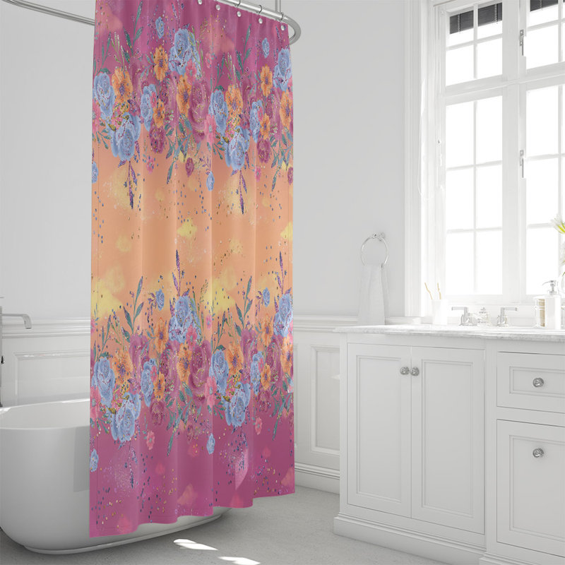 Rideau de douche Jaquelin, 70 po x 90 po