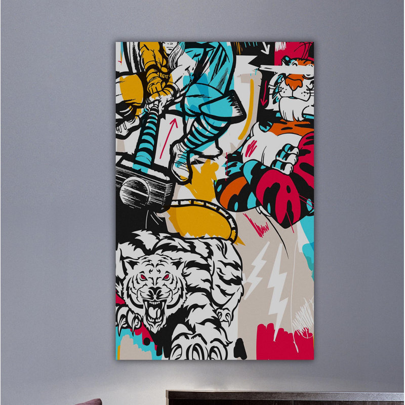 « sous-vendu », reproduction sur toile tendue, H 24 po x l 16 po