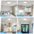 Dimmable Wood LED Ceiling Light Fixture, 5CCT 2700K-6000K Modern White Flush Mount Ceiling Lighting, Minimalist Round Ceiling Lamp For Bedroom, Kitchen, Laundry Room, Hallway, 11.81In