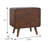 Kegan 2-drawer Nightstand Bedside Table Dark Walnut-1190030151