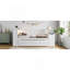 Lit de jour avec tablettes de rangement, tiroirs, lit gigogne, station de charge, lumière DEL, bureau et armoire-1333726516