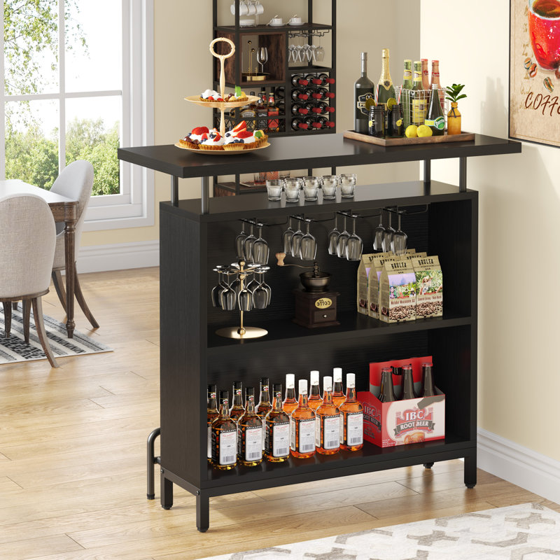 Bar avec rangement pour le vin Jatwan