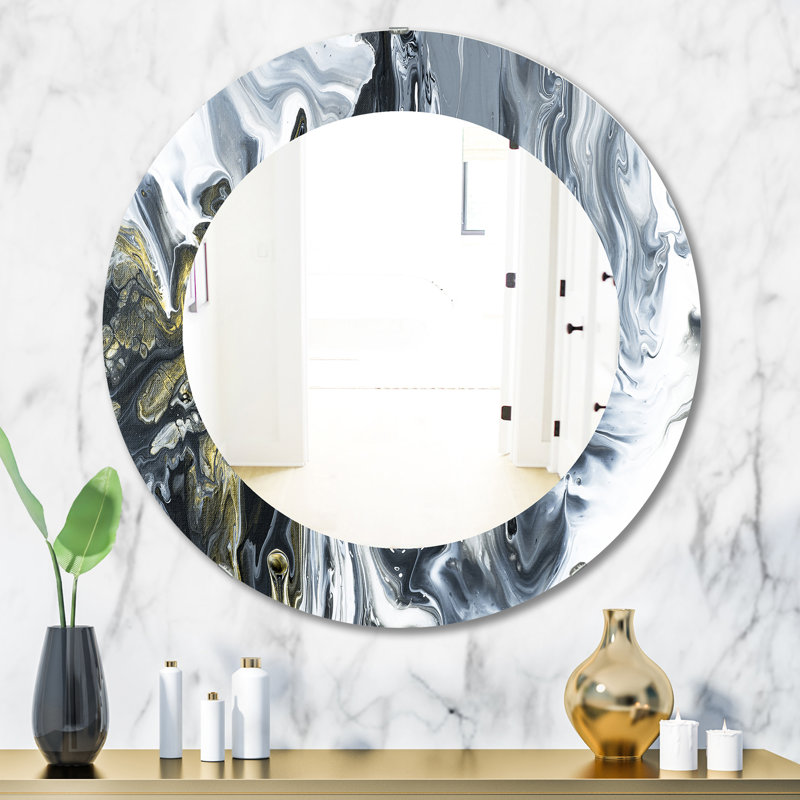 Miroir de meuble-lavabo moderne et contemporain, H 31,5 po x l po
