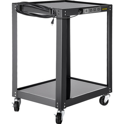 26'' H x 24'' W AV Cart with Wheels