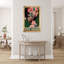 «Pink Flower Pot Head», impression sur toile-88595983