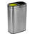 Steel Open Multi-Compartments Trash & Recycling Bin - 10.5 Gallons-49241112