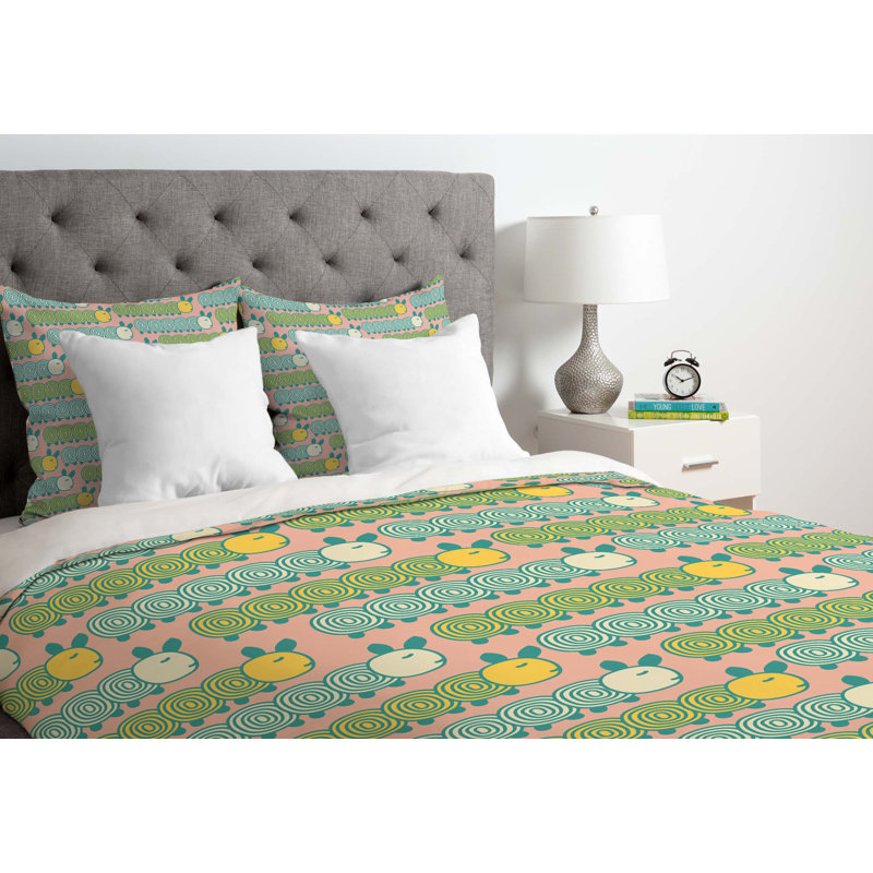 Caterpillars Duvet Cover, Twin Duvet Cover