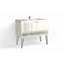 Modo 42" W Freestanding Single Bathroom Vanity with Dawson Leg-47763274-47763285-10222595