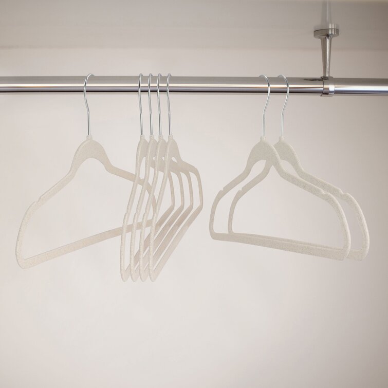 Rebrilliant Pack Of 30 Coat Hangers, Heavy-Duty Plastic Hangers