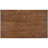 Solid Wood Rustic 45" Stationary Kitchen Island, Rubber Wood Butcher Block Dining Table Prep Table With 2 Open Shelves
