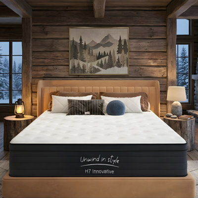 Hybrid Mattress, Individually Pocketed Innerspring, Medium Firm