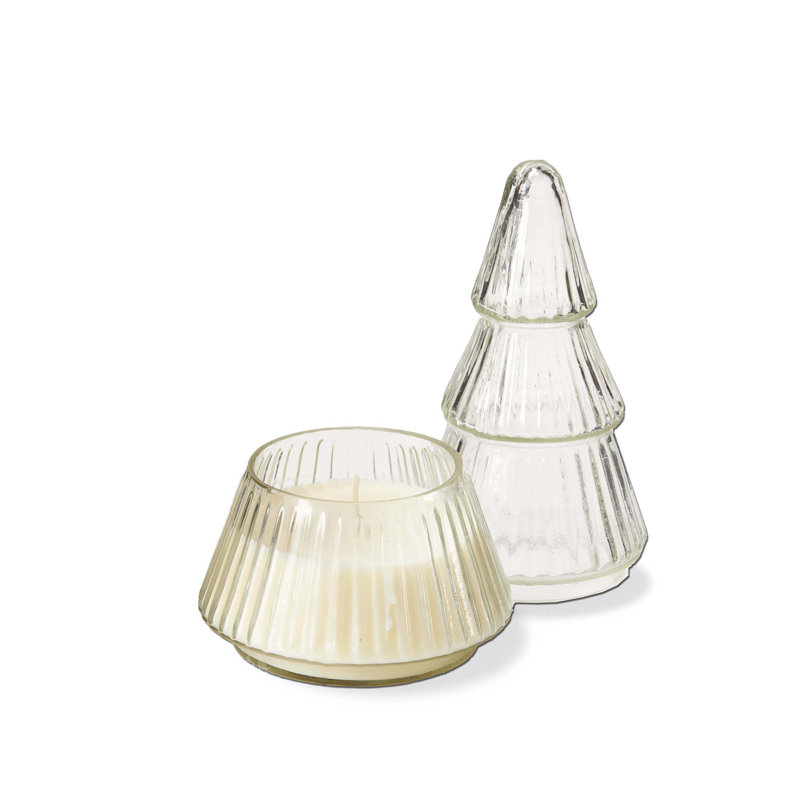 Chelsea Tree Cndl Cyprss + Hinoki Sm, 2.2" H x 3" W x 3" D