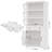 71.7" Bookcase With Open Shelves And Drawers-2095070399
