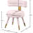 Reimers 18.5'' H Tufted Velvet Upholstered Side Chair-1073969090