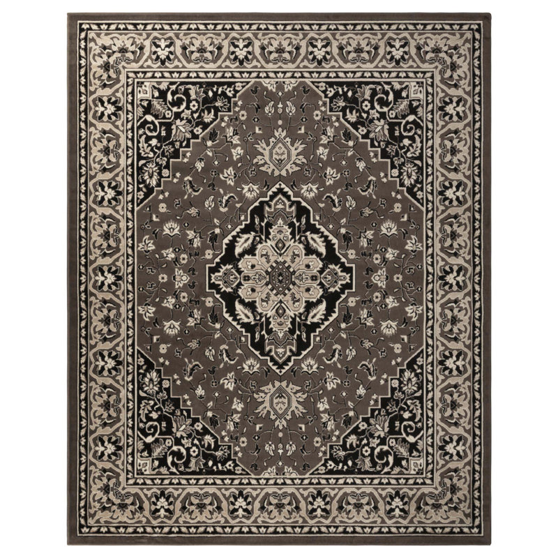 Tapis performance brun Glendale, Rectangle 8 pi x 10 pi