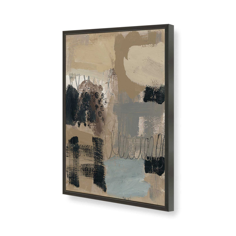 Terre et ombre II, reproduction, H 37 po x l 25 po, Noir satiné