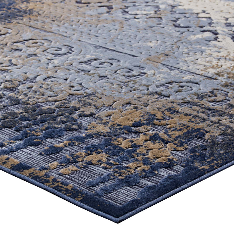 Modway Kalene Distressed Vintage Turkish Area Rug, 8' x 10'