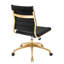 Chaise de bureau en velours Jive-1309142830