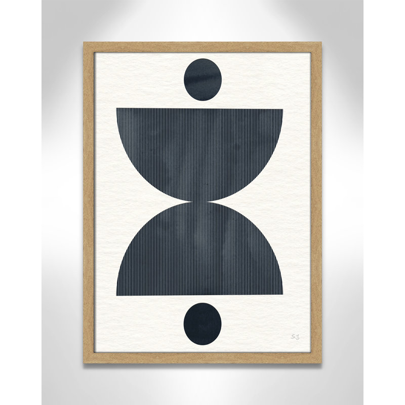 «Eclipse II» par Susan Jill - impression encadrée, H 23 po x l 17 po x P 0,75 po, Encadré naturel