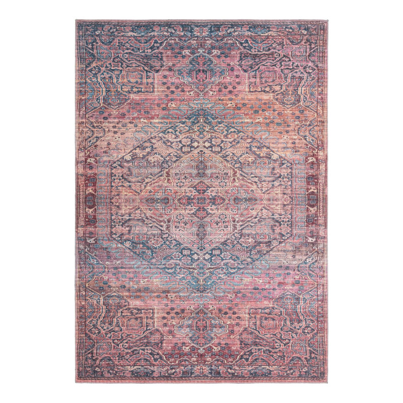 Oriental Indoor Rug, Rectangle 7'3" x 10'