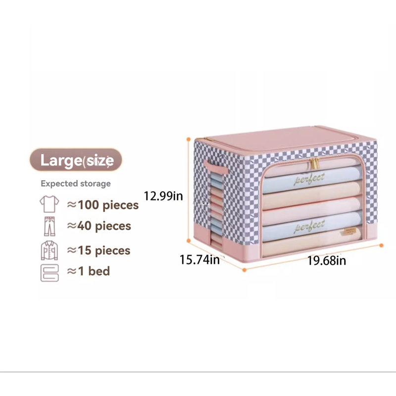 Ensemble de bacs de rangement pour vêtements