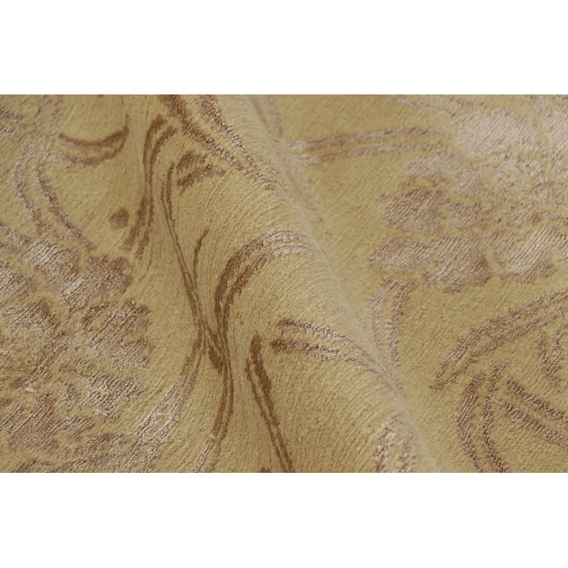 One-of-a-Kind 4' X 6' Hand Knotted Area Rug