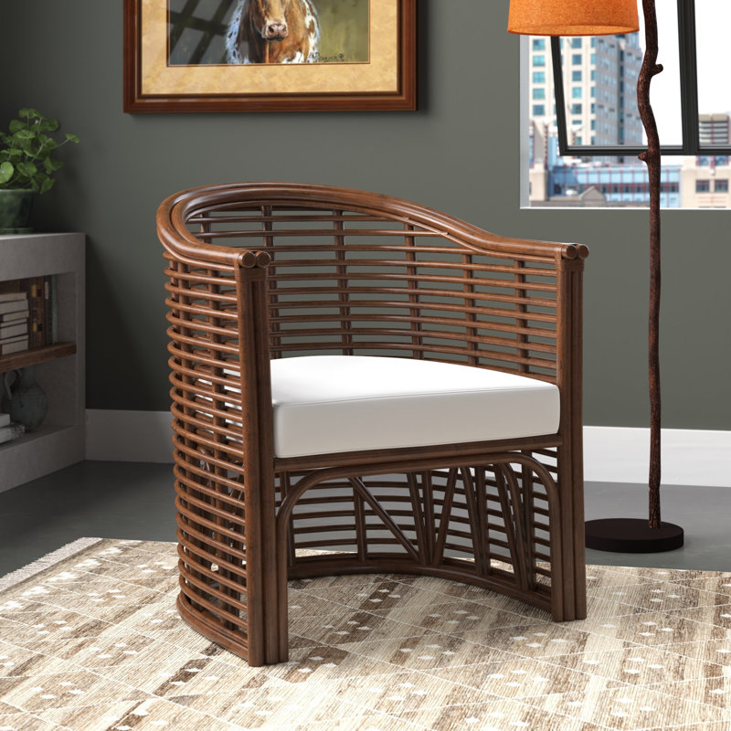 Des 29Cm Wide Fabric Barrel Chair