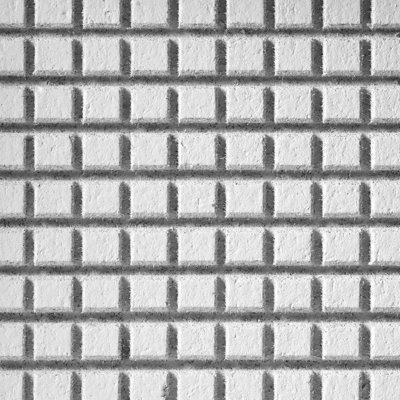 Graphis Rustex Beveled Tegular 9/16 or 15/16 2 ft. x 2 ft. Drop-In Mineral Fiber Acoustic Ceiling Tile in White, Set of 12