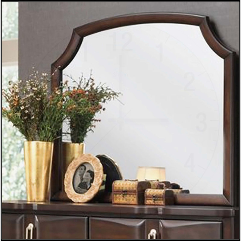 Lancaster Espresso Finish Mirror
