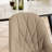 Chardee Upholstered Dining Chairs Faux Leather Waterproof Side Chair with Metal Frame-1629585641