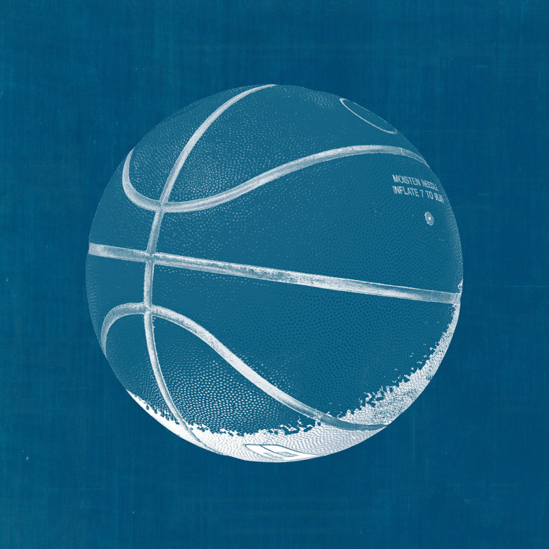 Ball Four Blueprint IV, H 12 po x l 12 po x P 1,25 po