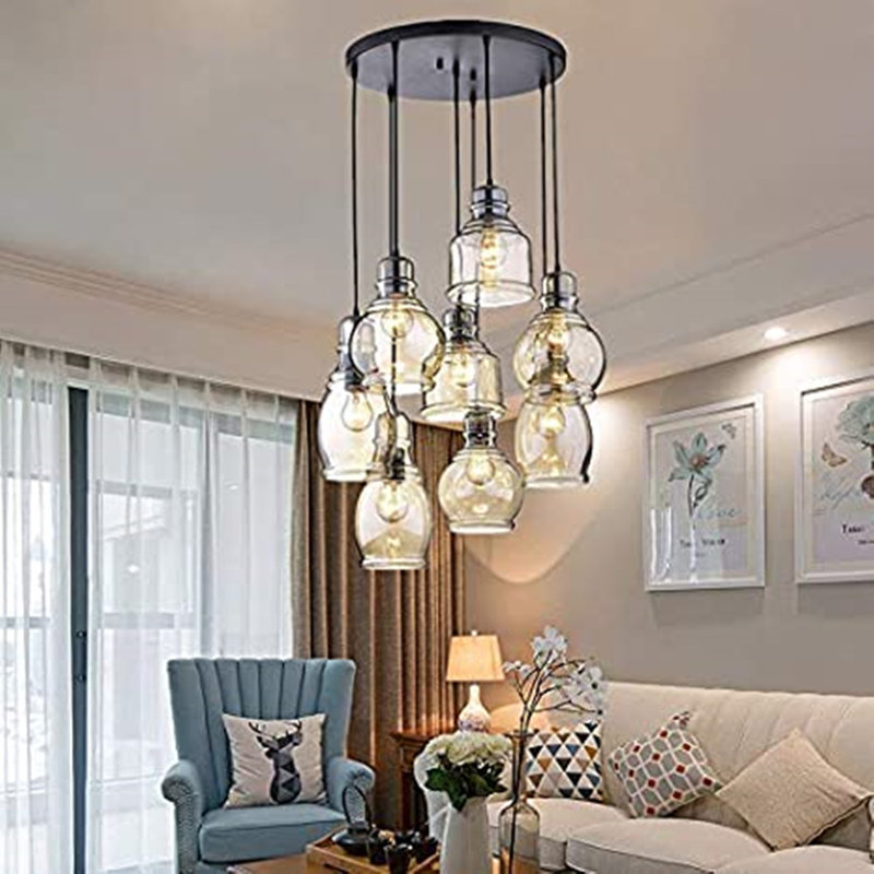 Lengrey 8 - Light Dimmable Chandelier