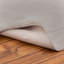 Tapis à poil long gris clair Badini-428315034