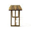 Adita Oak Solid Wood Dining Table