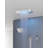  LED Bluetooth Music Thermostatic Rain Shower System with Dual Shower Heads and Handheld Sprayer-95462210