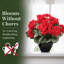 Silk Geranium Bush avec 7 têtes intérieur / extérieur