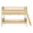 Bunk Bed With 3 Storage Shelves Between Top And Bottom-22736588