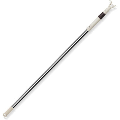 Store à tringle à tension réglable pour les fenêtres de fenêtre et sans fil, conception à pousser-tirer, fonctionnement facile vers le haut et vers le bas, convient aux fenêtres de 38 à 63 pouces.