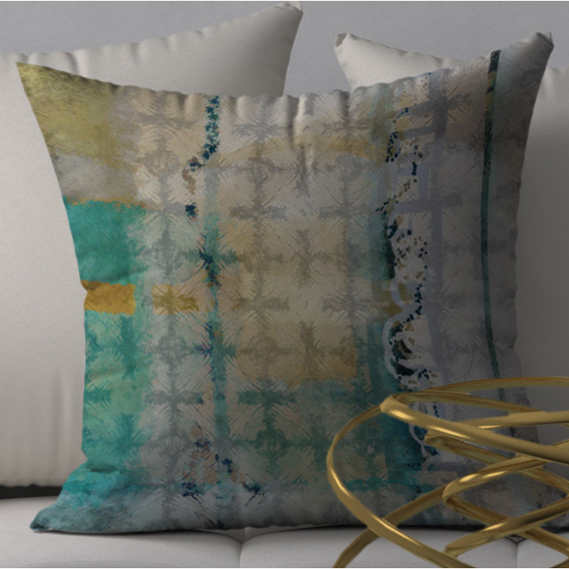 Housse de coussin carrée/insert, 24 po x 24 po