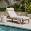 1 chaise longue inclinable en bois d'acacia avec dossier réglable pour la piscine-1381685250