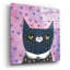 «Kooky Cat 1» par Melissa Averinos, art mural en verre acrylique-1664594215