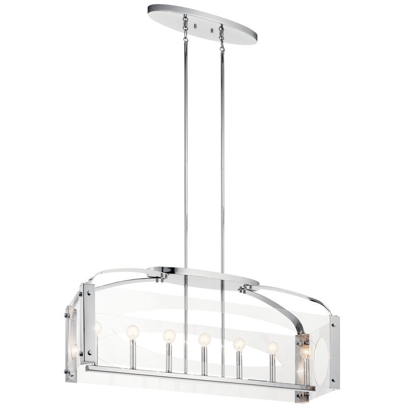 Lustre linéaire 7Lt, Chrome