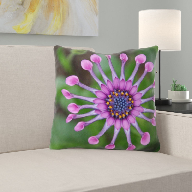 Coussin décoratif fleur