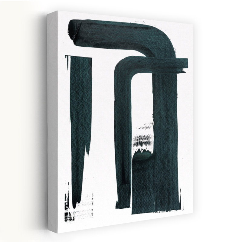 Art contemporain, art contemporain minimaliste abstrait, H 24 po x l 16 po