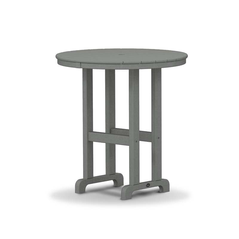 Monterey Bay Round 36" Counter Table, 36" W x 36" L x 37" H, Stepping Stone