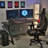Harshni Synthetic Laminate Steel Computer Desk